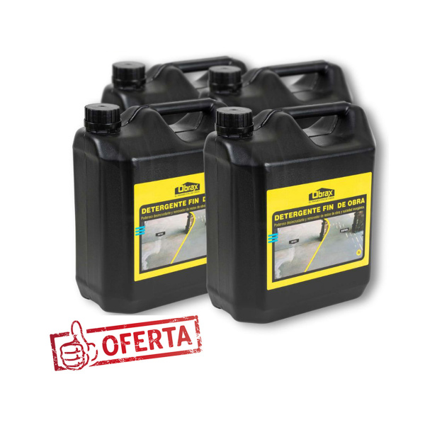 Detergente fin de obra / 20 litros